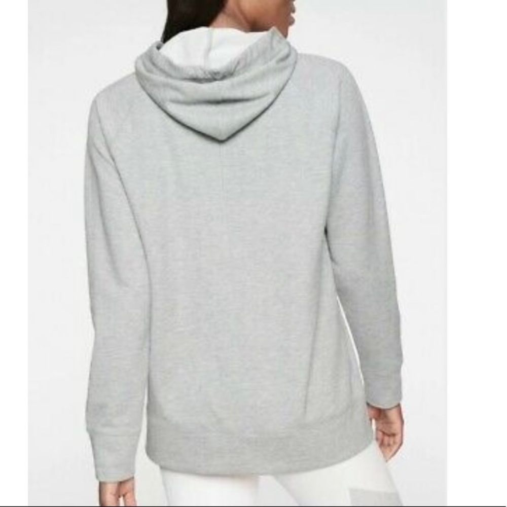 Athleta Incline Hoodie Gray M Super Soft spot - Picture 5 of 9